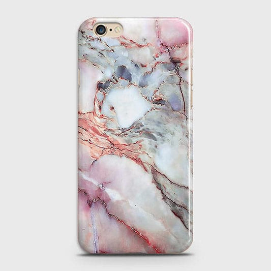 iPhone 6 Plus & iPhone 6S Plus - Violet Sky Marble Trendy Printed Hard Case