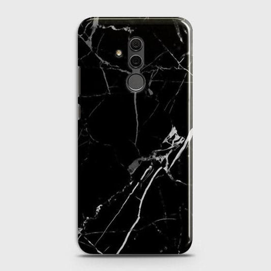 Huawei Mate 20 Lite - Black Modern Classic Marble Printed Hard Case