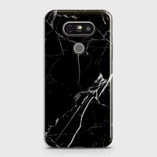 LG G5 - Black Modern Classic Marble Printed Hard Case