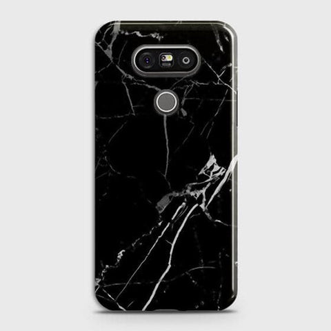 LG G5 - Black Modern Classic Marble Printed Hard Case