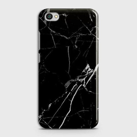 Xiaomi Redmi Note 5A - Black Modern Classic Marble Printed Hard Case