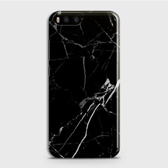 Xiaomi Mi 6 - Black Modern Classic Marble Printed Hard Case