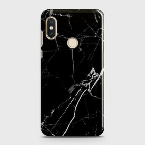 Xiaomi Redmi S2 - Black Modern Classic Marble Printed Hard Case