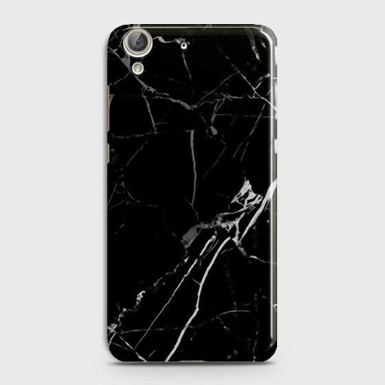 Huawei Y6 II - Black Modern Classic Marble Printed Hard Case