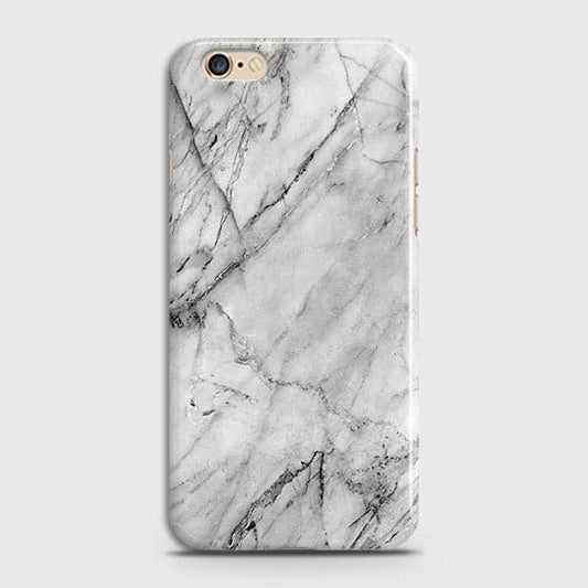 Oppo A71 Cover - Matte Finish - Trendy White Floor Marble Printed Hard Case with Life Time Colors Guarantee - D2