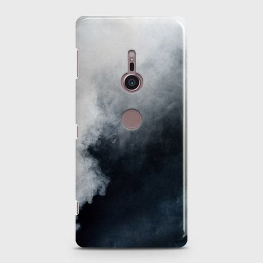 Sony Xperia XZ2 Cover - Matte Finish - Trendy Misty White and Black Marble Printed Hard Case with Life Time Colors Guarantee(B31) 1