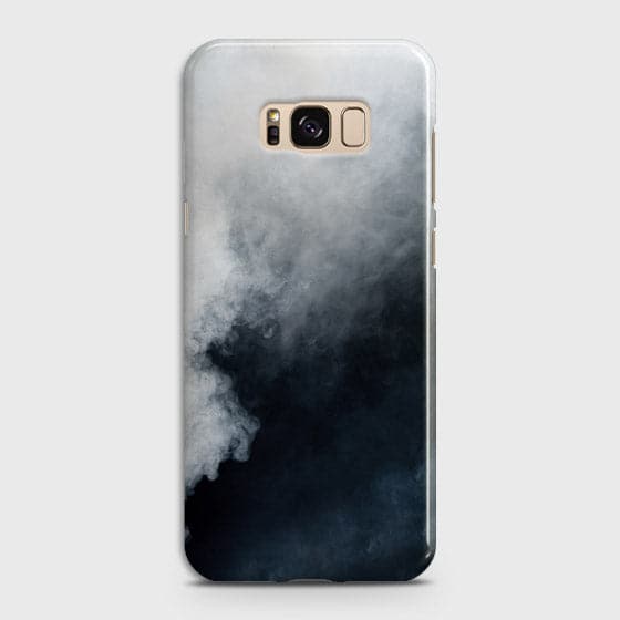 Samsung Galaxy S8 Plus Cover - Matte Finish - Trendy Misty White and Black Marble Printed Hard Case with Life Time Colors Guarantee