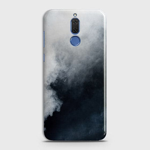 Huawei Mate 10 Lite Cover - Matte Finish - Trendy Misty White and Black Marble Printed Hard Case with Life Time Colors Guarantee B80