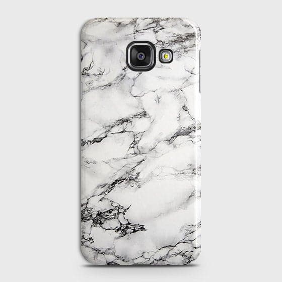 Samsung Galaxy A510 (A5 2016) Cover - Matte Finish - Trendy Mysterious White Marble Printed Hard Case with Life Time Colors Guarantee(B32) 1