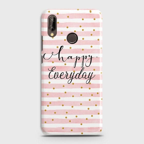 Huawei Nova 3 - Trendy Happy Everyday Printed Hard Case With Life Time Colors Guarantee