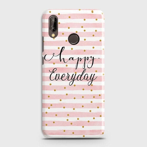 Huawei Nova 3 - Trendy Happy Everyday Printed Hard Case With Life Time Colors Guarantee
