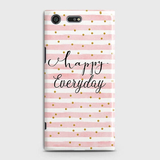 Sony Xperia XZ Premium - Trendy Happy Everyday Printed Hard Case With Life Time Colors Guarantee