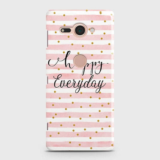 Sony Xperia XZ2 Compact - Trendy Happy Everyday Printed Hard Case With Life Time Colors Guarantee