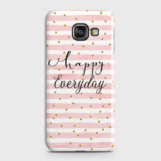 Samsung Galaxy J7 Max - Trendy Happy Everyday Printed Hard Case With Life Time Colors Guarantee