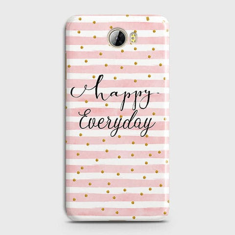 Huawei Y5 II - Trendy Happy Everyday Printed Hard Case With Life Time Colors Guarantee