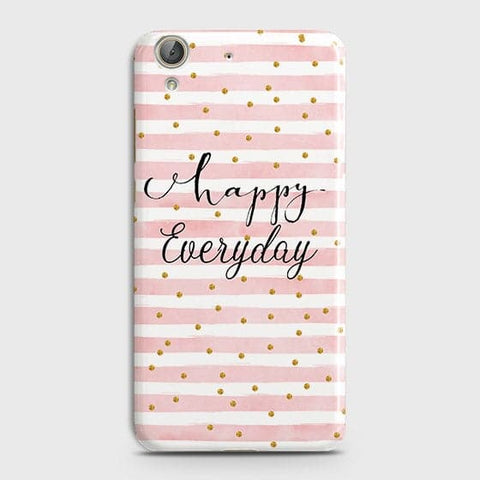 Huawei Y6 II - Trendy Happy Everyday Printed Hard Case With Life Time Colors Guarantee ( Fast Delivery )