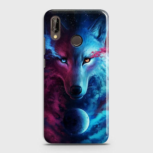 Huawei Nova 3 Cover - Infinity Wolf  Trendy Printed Hard Case With Life Time Guarantee