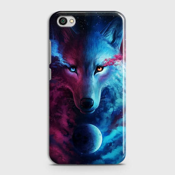 Xiaomi Redmi Note 5A Cover - Infinity Wolf  Trendy Printed Hard Case With Life Time Guarantee
