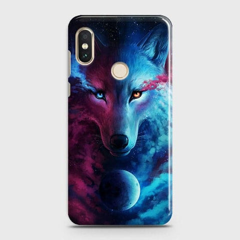 Xiaomi Redmi S2 Cover - Infinity Wolf  Trendy Printed Hard Case With Life Time Guarantee