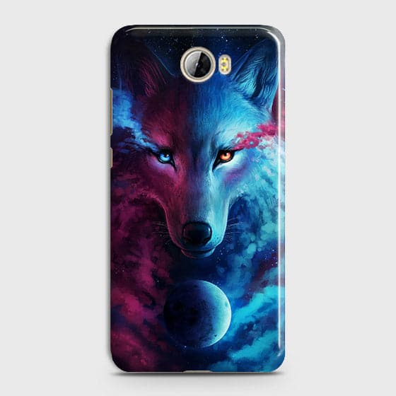 Huawei Y5 II Cover - Infinity Wolf  Trendy Printed Hard Case With Life Time Guarantee