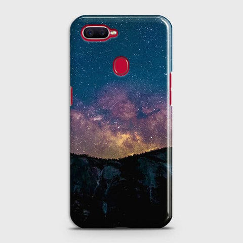 Oppo F9 Cover - Matte Finish - Embrace, Dark  Trendy Printed Hard Case With Life Time Colour Guarantee(1B30)