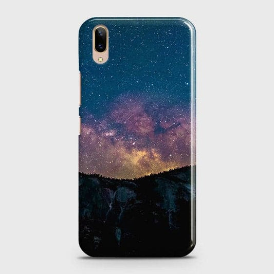 Vivo V11 Pro Cover - Matte Finish - Embrace, Dark  Trendy Printed Hard Case With Life Time Colour Guarantee