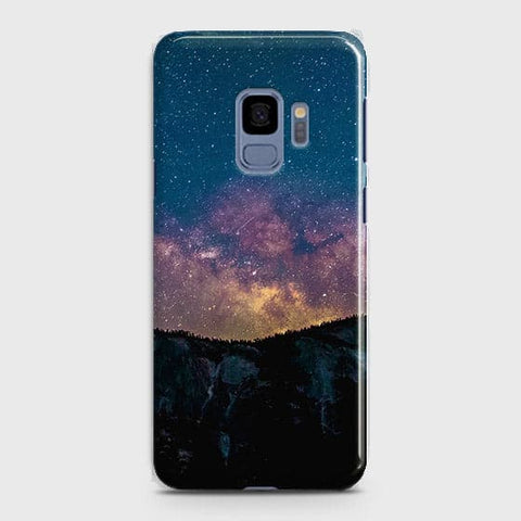 Samsung Galaxy S9 Cover - Matte Finish - Embrace, Dark  Trendy Printed Hard Case With Life Time Colour Guarantee