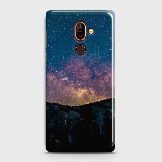 Nokia 7 Plus Cover - Matte Finish - Embrace, Dark  Trendy Printed Hard Case With Life Time Colour Guarantee