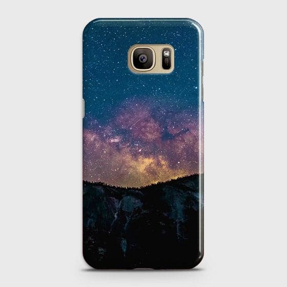 Samsung Galaxy S7 Edge Cover - Matte Finish - Embrace, Dark  Trendy Printed Hard Case With Life Time Colour Guarantee(1)