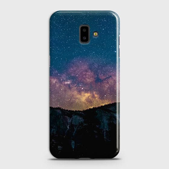 Samsung J6 Plus 2018 Cover - Matte Finish - Embrace, Dark  Trendy Printed Hard Case With Life Time Colour Guarantee