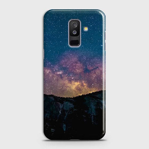 Samsung A6 Plus 2018 Cover - Matte Finish - Embrace, Dark  Trendy Printed Hard Case With Life Time Colour Guarantee