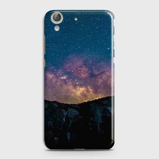 Huawei Y6 II Cover - Matte Finish - Embrace, Dark  Trendy Printed Hard Case With Life Time Colour Guarantee