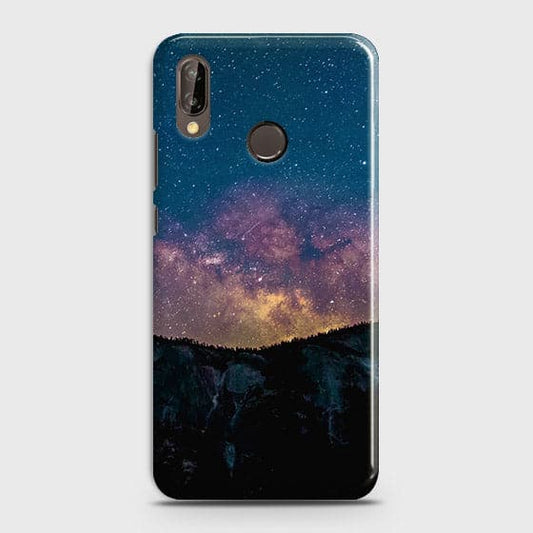 Huawei P20 Lite Cover - Matte Finish - Embrace, Dark  Trendy Printed Hard Case With Life Time Colour Guarantee