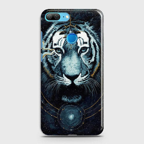 Huawei Honor 9 Lite Cover - Vintage Galaxy Tiger Printed Hard Case with Life Time Colors Guarantee - OrderNation