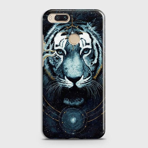 LG Stylus 2 / Stylus 2 Plus / Stylo 2 / Stylo 2 Plus Cover - Vintage Galaxy Tiger Printed Hard Case with Life Time Colors Guarantee - OrderNation