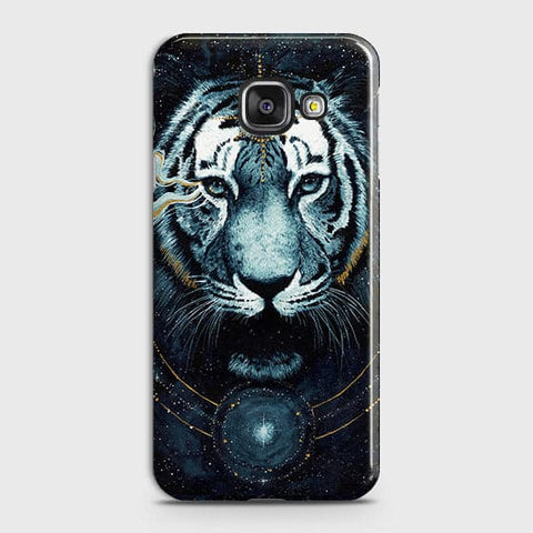 Samsung A310 Cover - Vintage Galaxy Tiger Printed Hard Case with Life Time Colors Guarantee - OrderNation