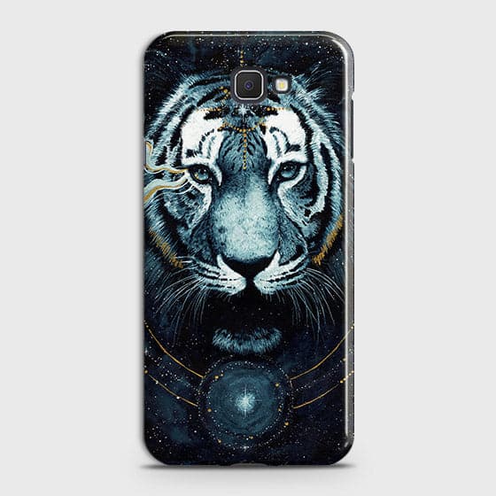Samsung Galaxy J7 Prime 2 Cover - Vintage Galaxy Tiger Printed Hard Case with Life Time Colors Guarantee - OrderNation