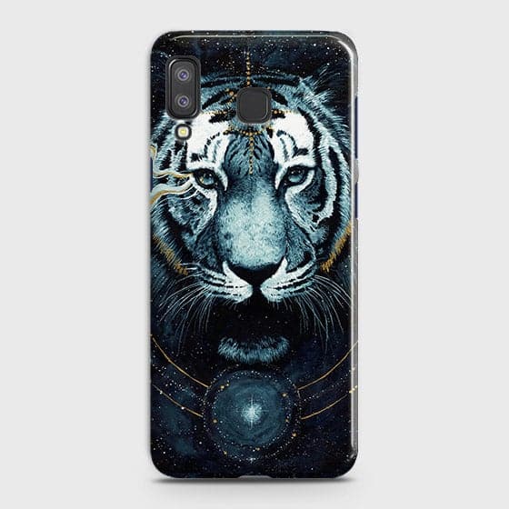 Samsung A8 StarCover - Vintage Galaxy Tiger Printed Hard Case with Life Time Colors Guarantee - OrderNation
