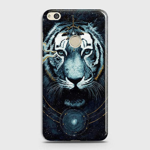 Huawei Honor 8 Lite Cover - Vintage Galaxy Tiger Printed Hard Case with Life Time Colors Guarantee - OrderNation