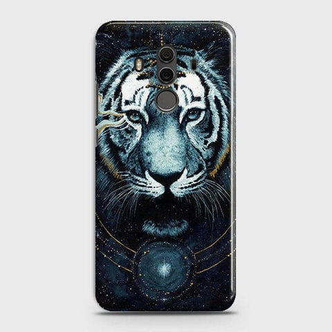 Huawei Mate 10 Pro Cover - Vintage Galaxy Tiger Printed Hard Case with Life Time Colors Guarantee - OrderNation