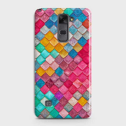 LG Stylus 2 / Stylus 2 Plus / Stylo 2 / Stylo 2 Plus Cover - Chic Colorful Mermaid Printed Hard Case with Life Time Colors Guarantee