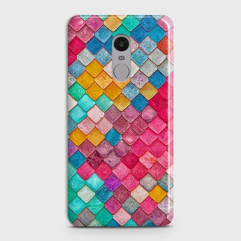 Xiaomi Redmi 4X Cover - Chic Colorful Mermaid Printed Hard Case with Life Time Colors Guarantee