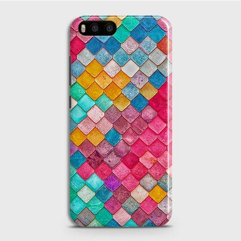 Xiaomi Mi 6Cover - Chic Colorful Mermaid Printed Hard Case with Life Time Colors Guarantee