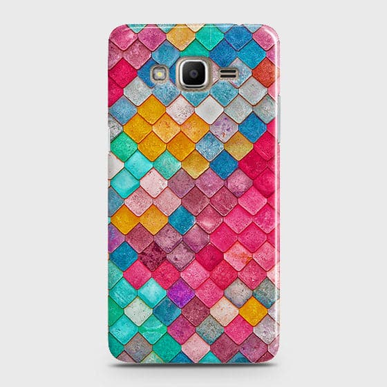 Samsung Galaxy Grand Prime / Grand Prime Plus / J2 Prime Cover - Chic Colorful Mermaid Printed Hard Case with Life Time Colors Guarantee