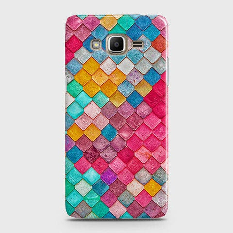 Samsung Galaxy Grand Prime / Grand Prime Plus / J2 Prime Cover - Chic Colorful Mermaid Printed Hard Case with Life Time Colors Guarantee