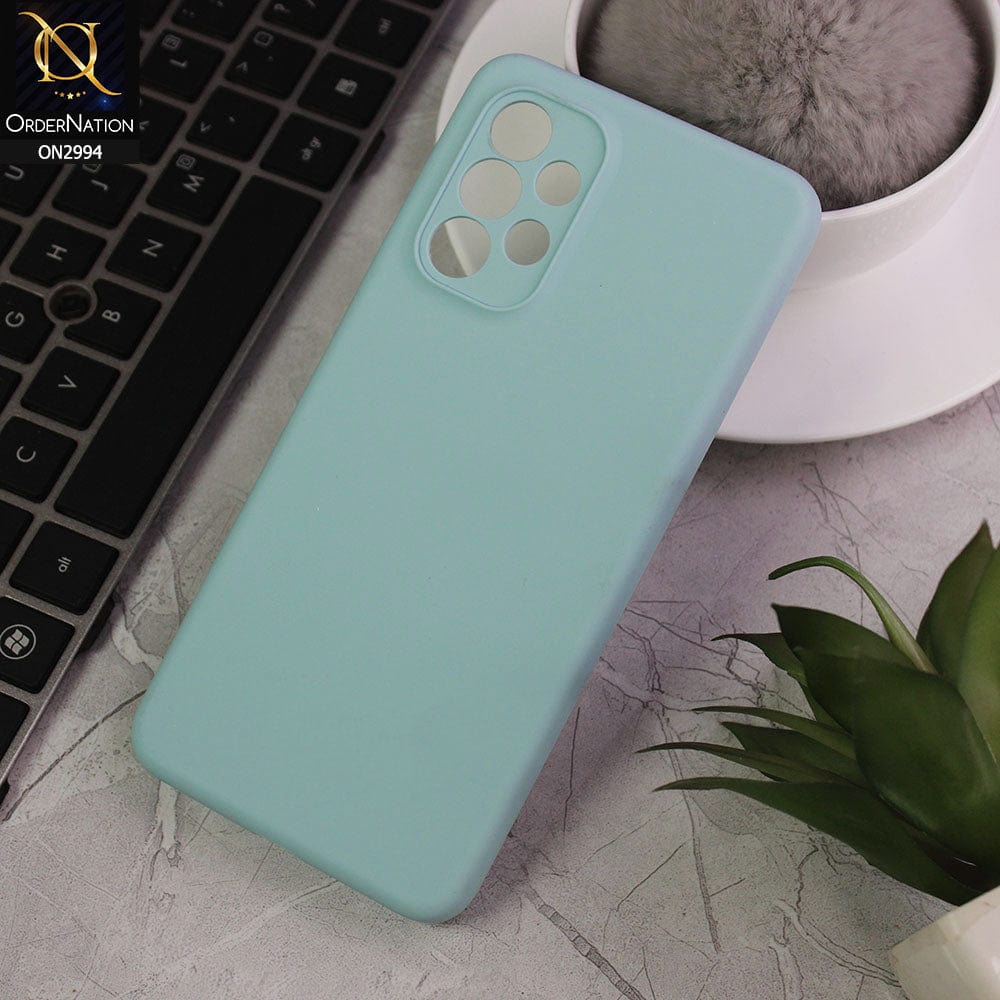 Samsung Galaxy A13 Cover - Cyan - New Stylish Soft Candy Colors Case