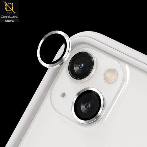 iPhone 13 Protector - Metal Ring Camera Glass Protector