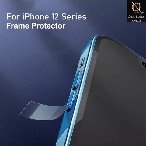 iPhone 12 Pro Protector - Edge Membrane Sides Frame Ultra Thin Soft Protector