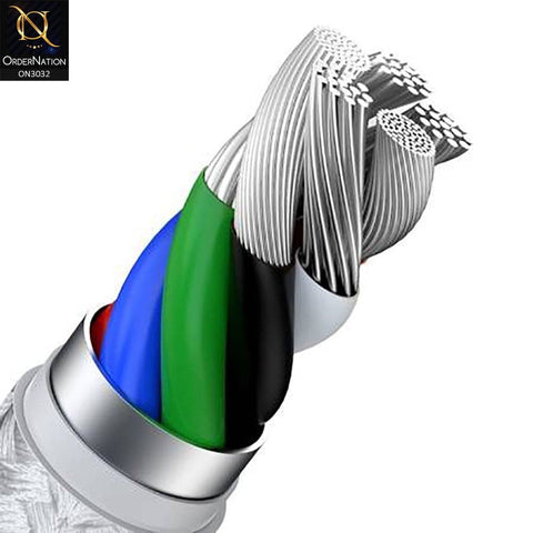 Baseus Cafule Metal USB Type-C To iPhone PD 20W Fast Charging Cable 2M