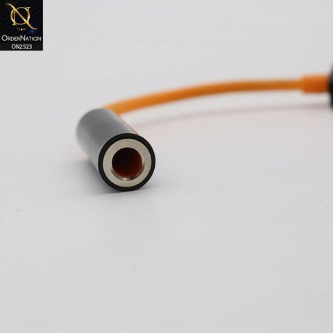 Type-C Adapter - Orange - OnePlus Type-C to Audio 3.5mm Earphone Jack Adapter